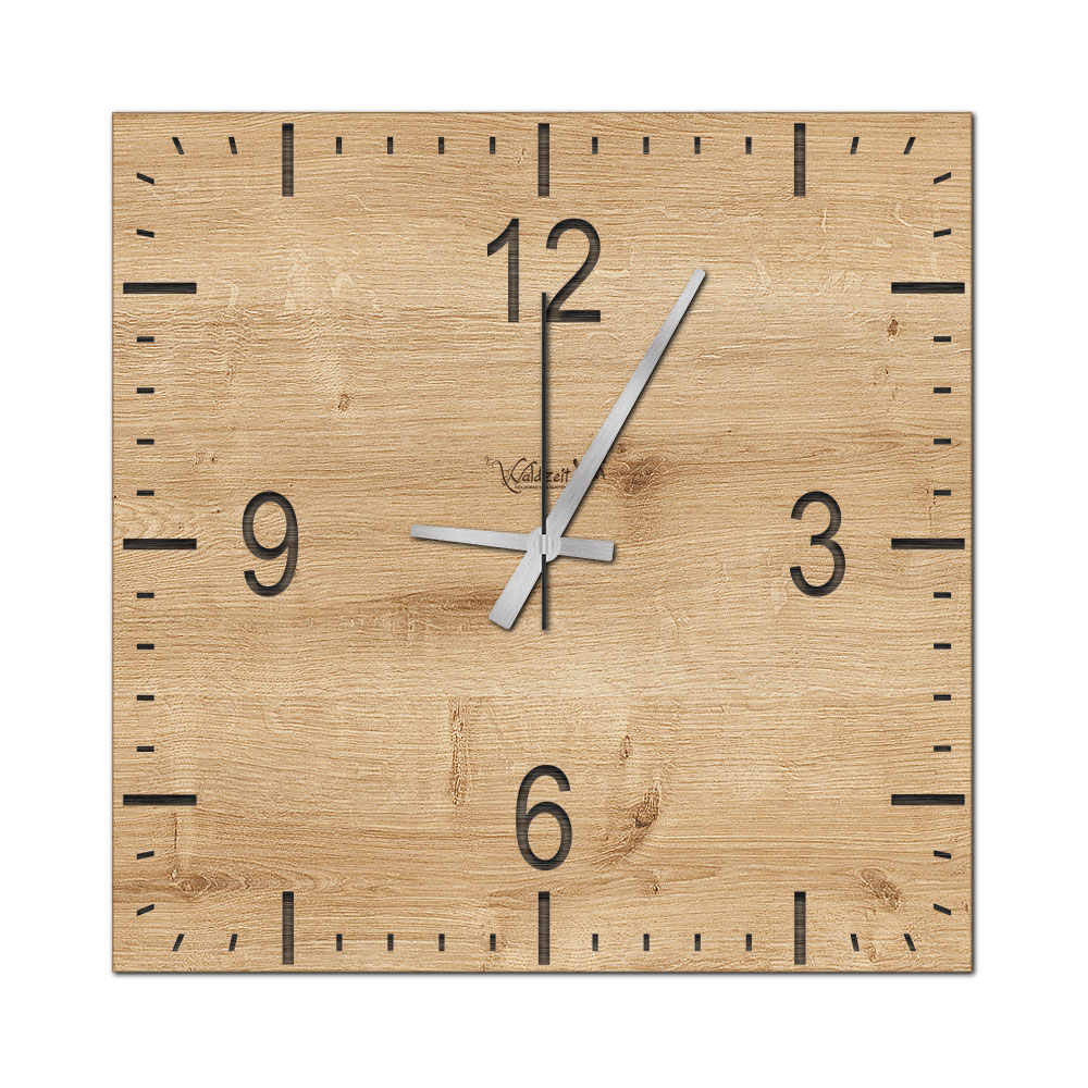 Wanduhr "Kantig" 