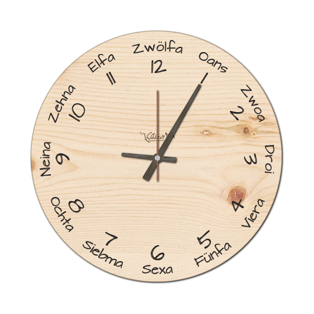 Wanduhr "Puschtra" 