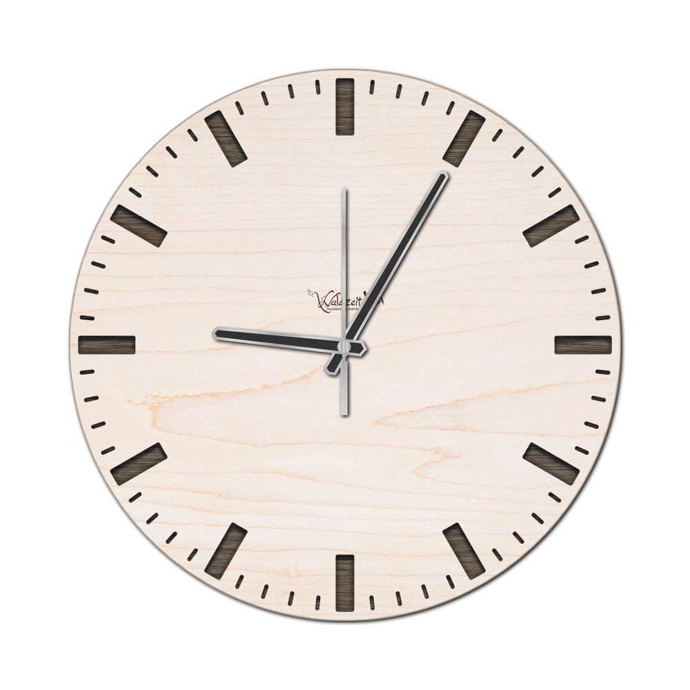 Wanduhr "Diagramm" 