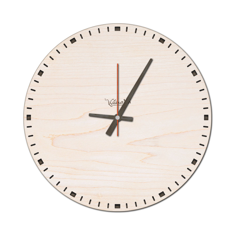 Wanduhr "Zeitbalken" 