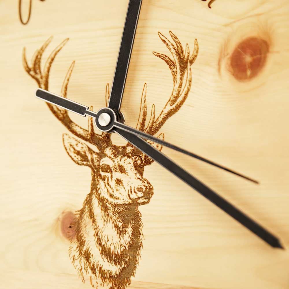 Wanduhr "Jagdzeit" 