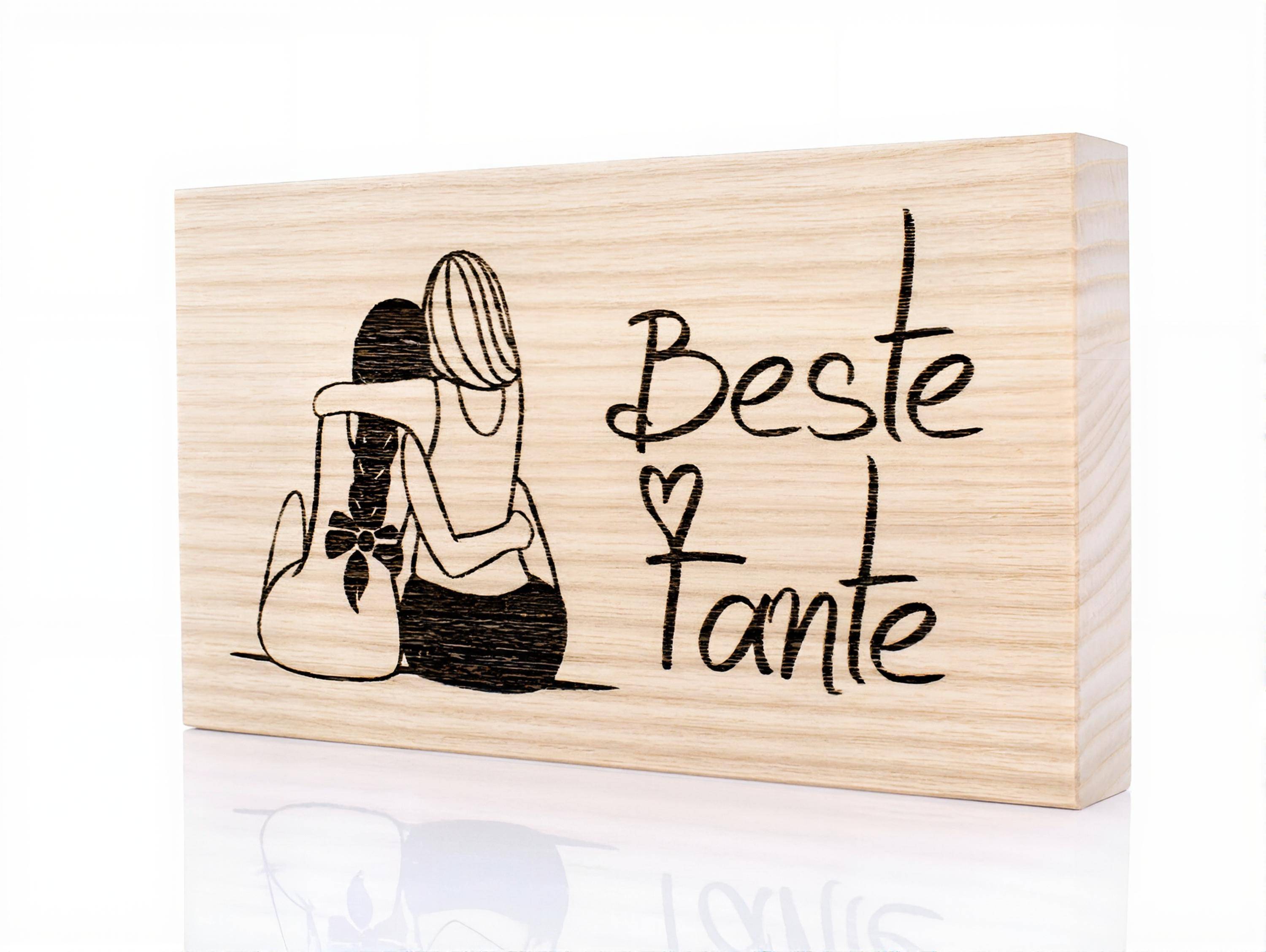 Beste Tante Umarmung