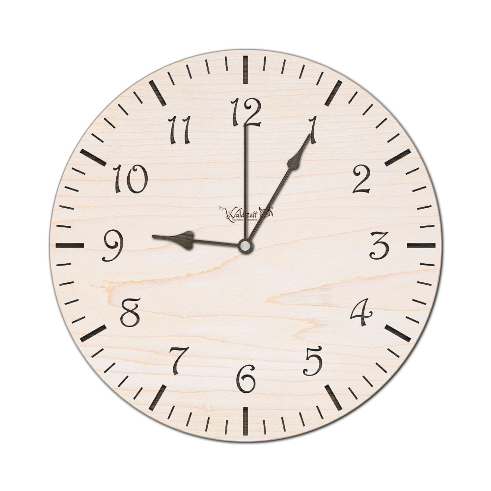 Wanduhr "Schulzeit" 