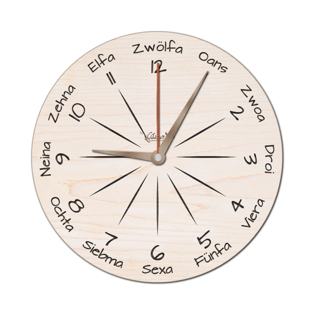 Wanduhr "Kompass" 
