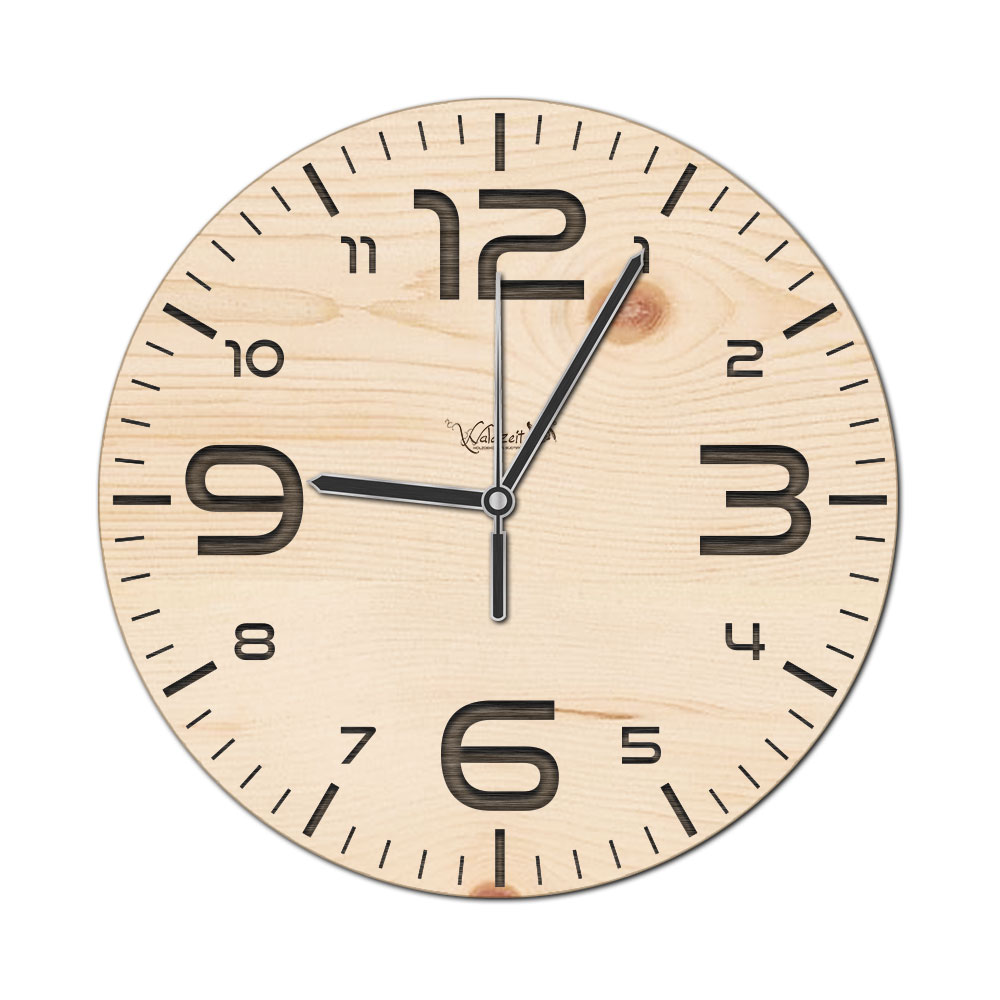 Wanduhr "Flugzeit" 
