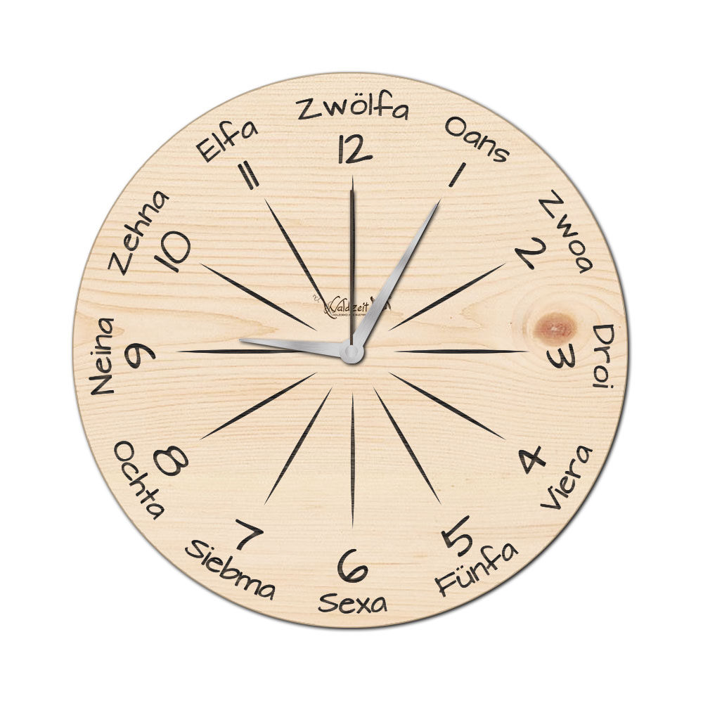 Wanduhr "Kompass" 