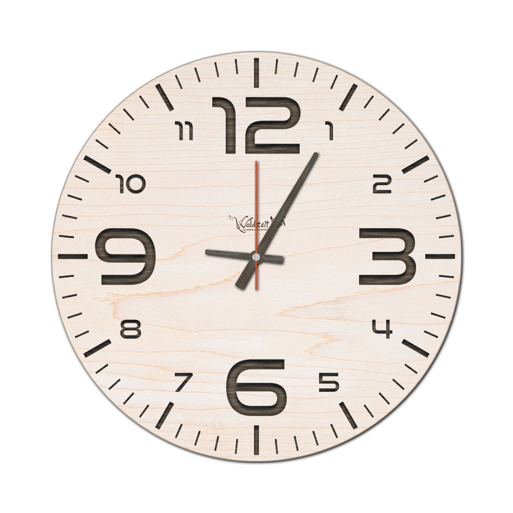 Wanduhr "Flugzeit" 