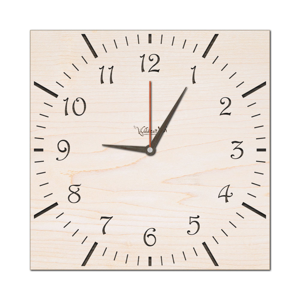 Wanduhr "Schulzeit" 