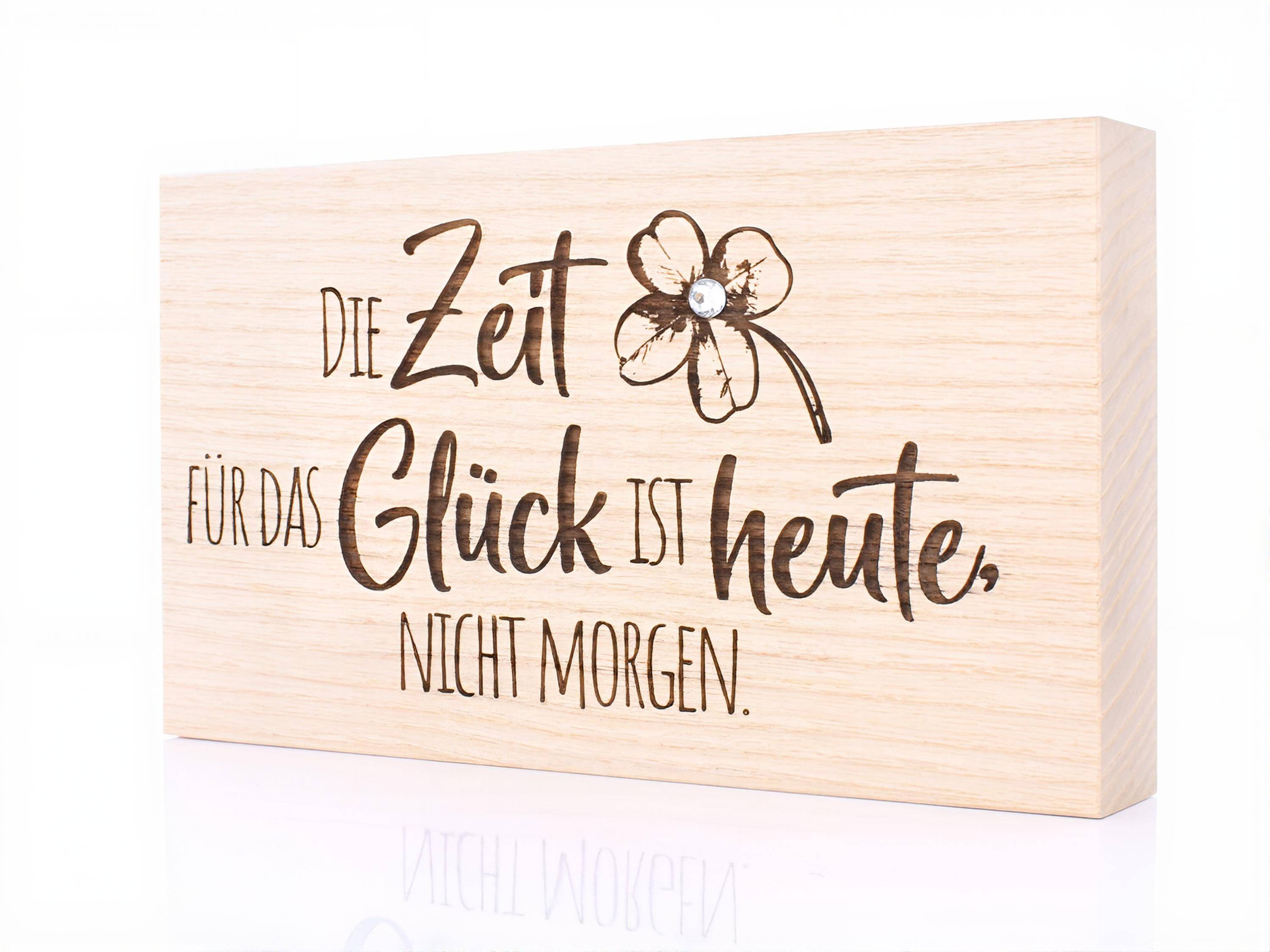 Zeit für Glück ist heute