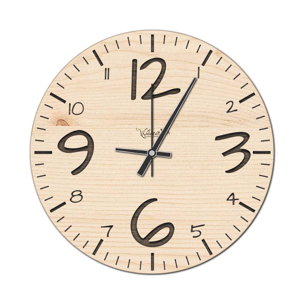 Wanduhr "Mahlzeit" 