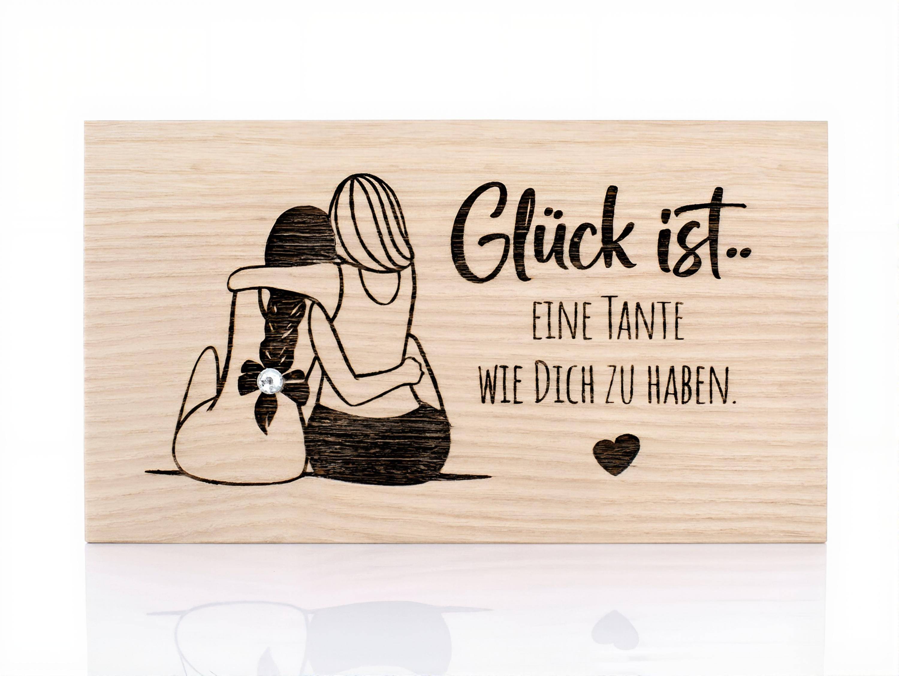 Glück ist... eine Tante wie dich zu haben