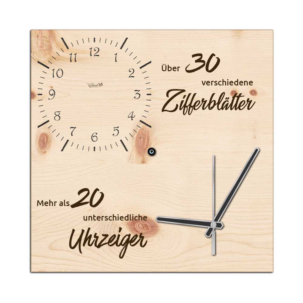 Wanduhr "Mein Design" 