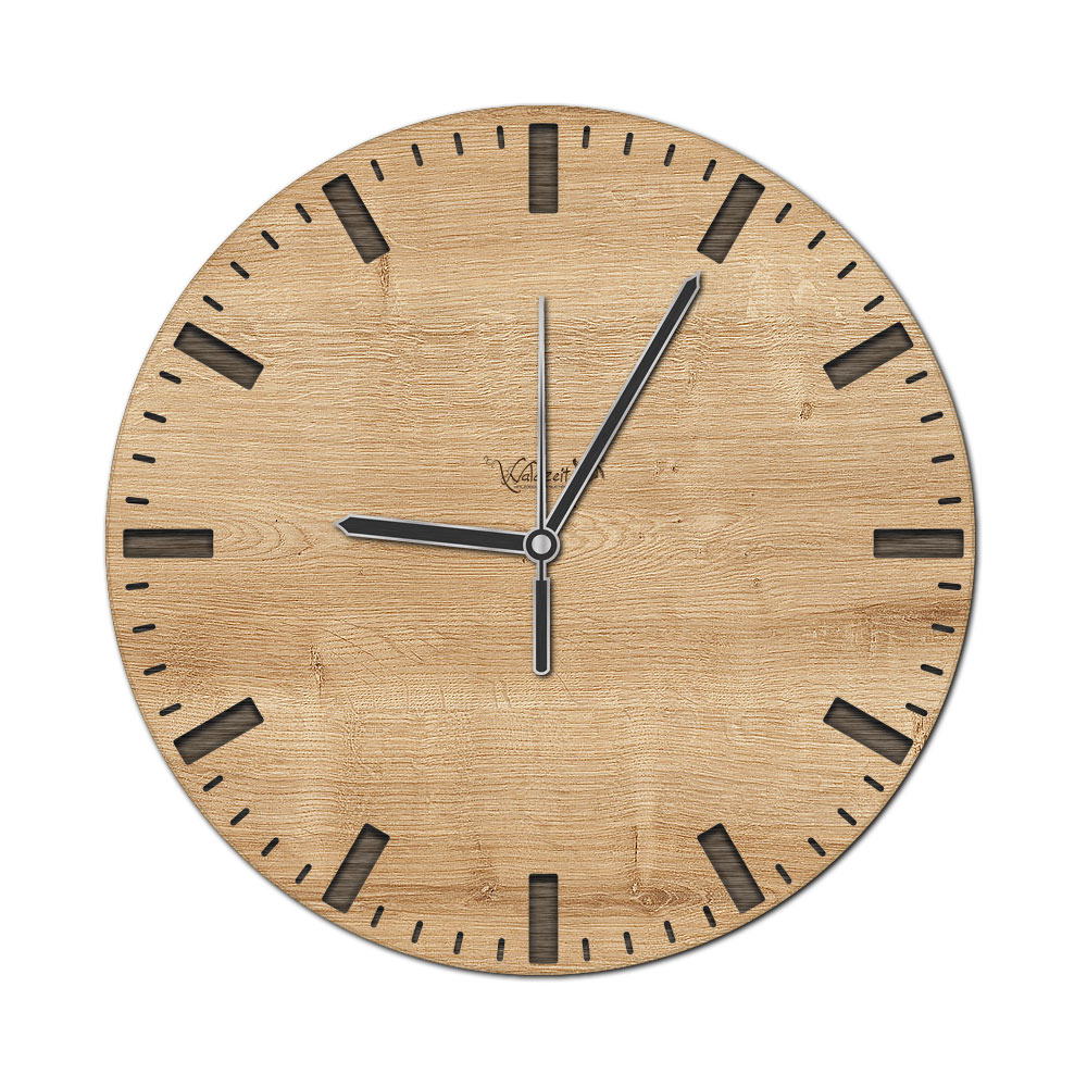 Wanduhr "Diagramm" 