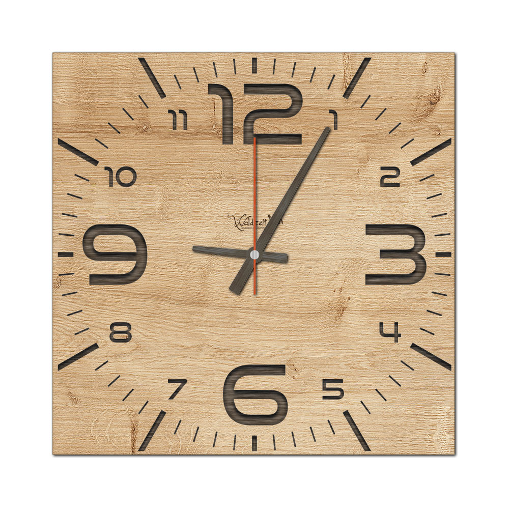 Wanduhr "Flugzeit" 