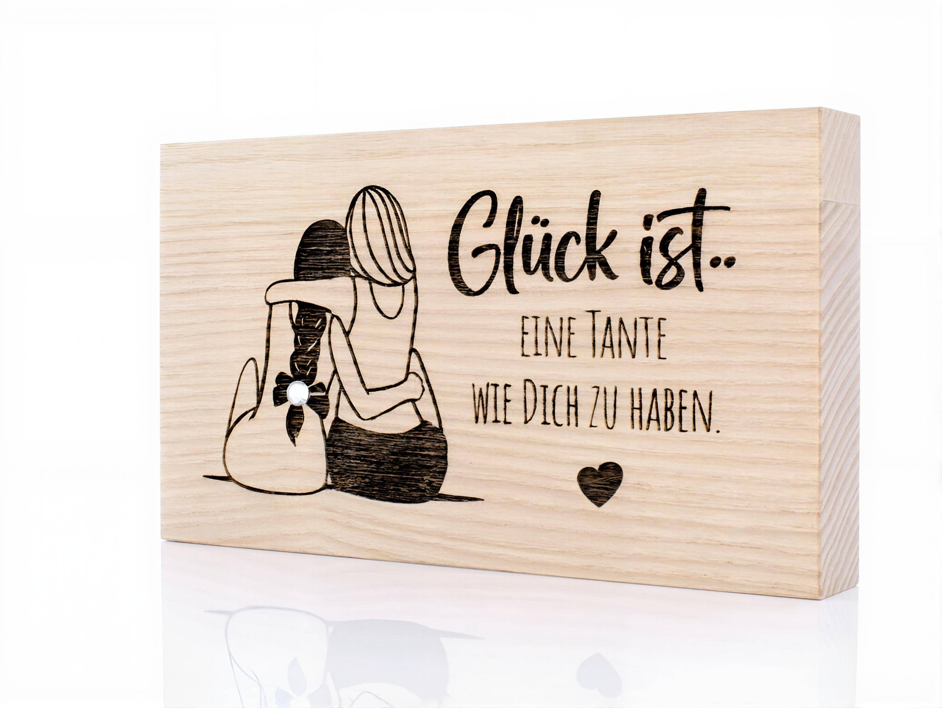 Glück ist... eine Tante wie dich zu haben